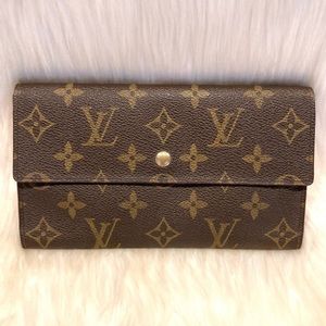 EXCELLENT CONDITION! Authentic Louis Vuitton Sarah Wallet  #5.6v SP 0016